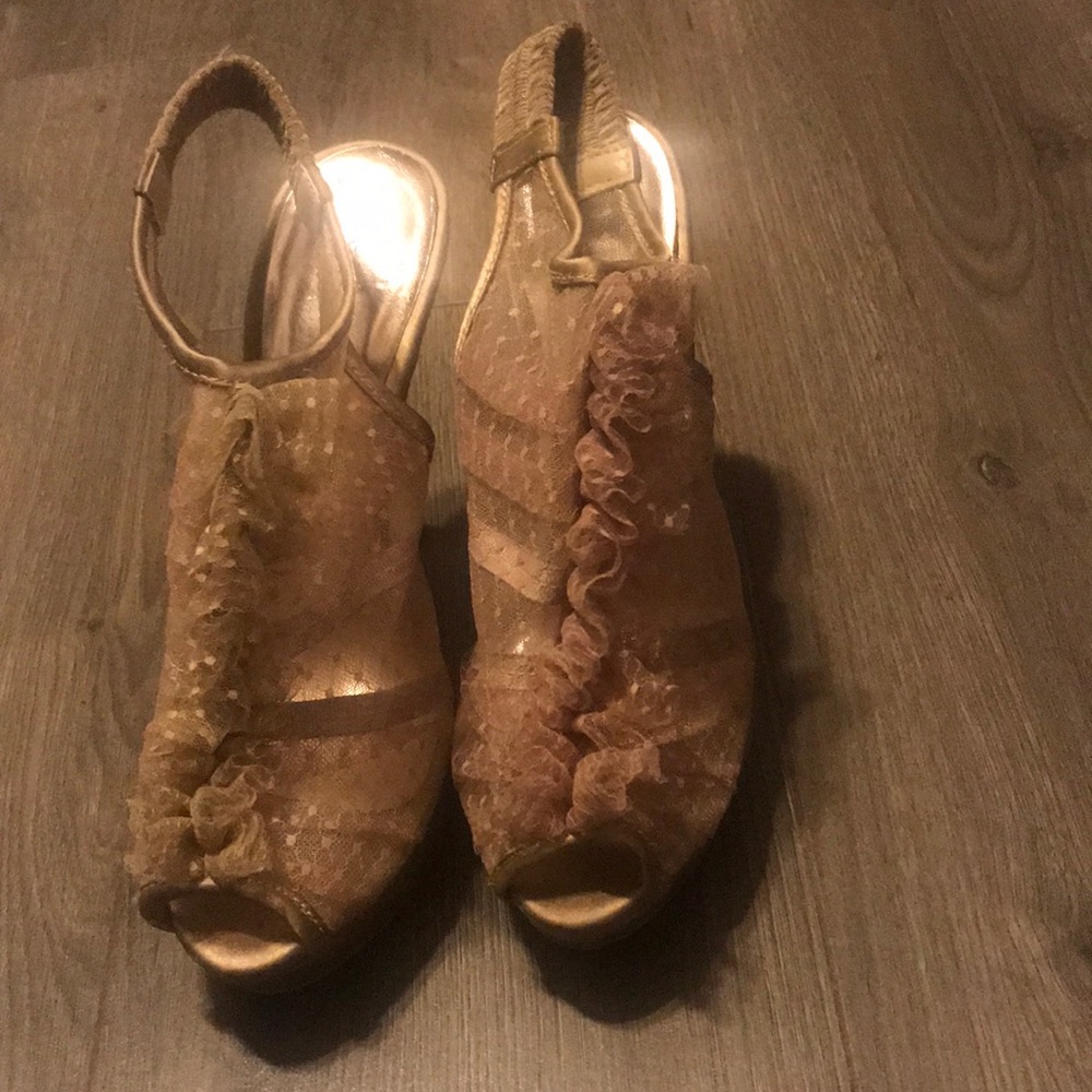 Chinese Laundry Peep Toe Heels